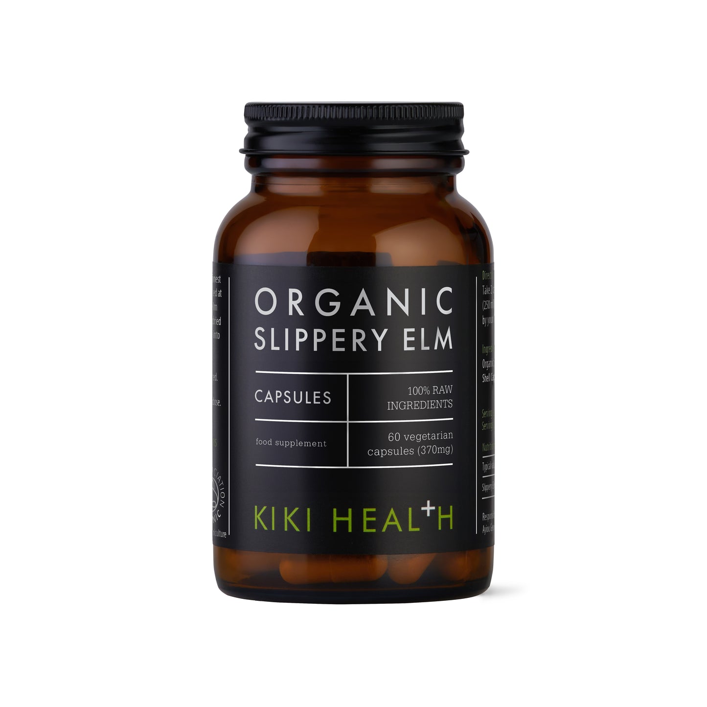 Bio-Slippery-Ulme - 60 vegetarische Kapseln